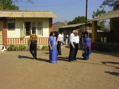 Ziyaretçiler, Moho Köyü, Panvel, Maharashtra, Hindistan