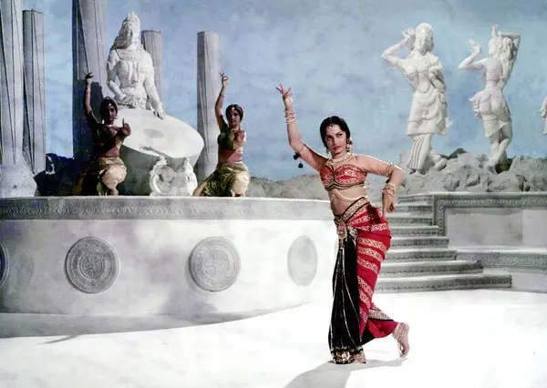 stock image Indian Bollywood actress Waheeda Rehma, India, Asia, 1965 