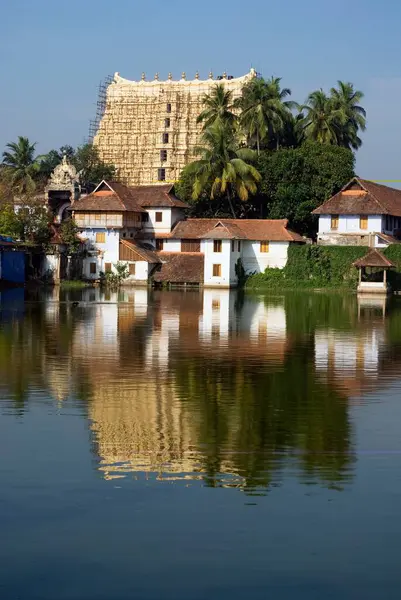 stock image Padmanabha temple at Trivandrum, Kerala, India   