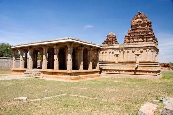 stock image Vitthala temple also known as vijaya vitthale temple built by king Devarya II  1422-46  ; Hampi ; Karnataka ; India