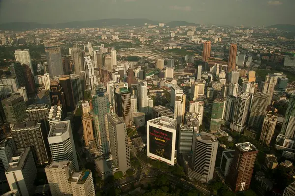 stock image Aerial view, kuala lumpur, malaysia, asia