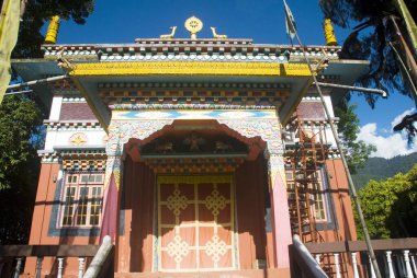 Tashide Ningma Manastırı, Yuksam, Sikkim, Hindistan 