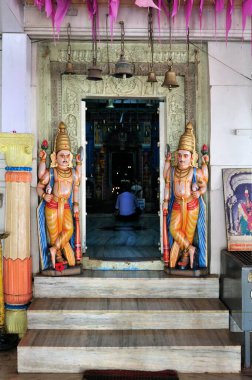 Guards at rameshvar temple sindhudurga Maharashtra India Asia  clipart