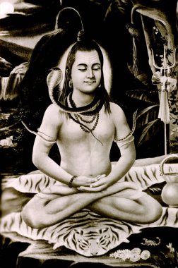 Sanat, Mitoloji, Resim, Shivji veya Yok Edici Shiva