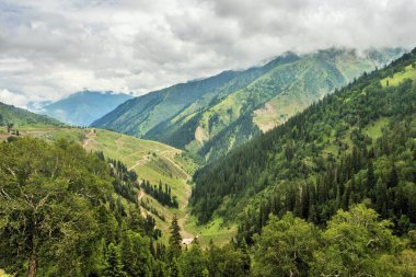 Himalaya Dağları, Gurez Vadisi, Bandipora, Kaşmir, Hindistan, Asya