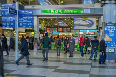 Shinagawa tren istasyonu, Tokyo, Japonya