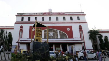 Mumbai Merkez Tren İstasyonu, Mumbai, Maharashtra, Hindistan, Asya