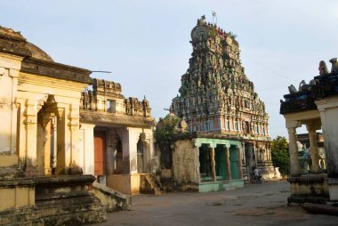 Shri Kayahorana Swami Neelayathatchi Amman Tapınağı M.S. 1305 'te Nagapattinam, Chennai, Tamil Nadu, Hindistan 