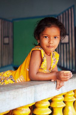 çocuk portresi, goa, Asia, India 