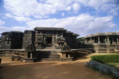 halebid hoysalesvara temple , karnataka , india clipart