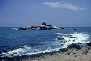 Vivekananda Anıtı; Kanniyakumari; Tamil Nadu; Hindistan