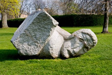 Bir Bahçede Heykel, İskoçya, İngiltere İngiltere 