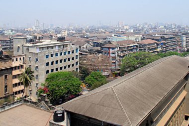 125 yıllık mahkeme; Bombay 'ın eski resmi şimdi Mumbai; Maharashtra; Hindistan