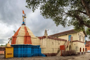 Sangameshwar Shiva Tapınağı, Haripur, Sangli, Maharashtra, Hindistan, Asya