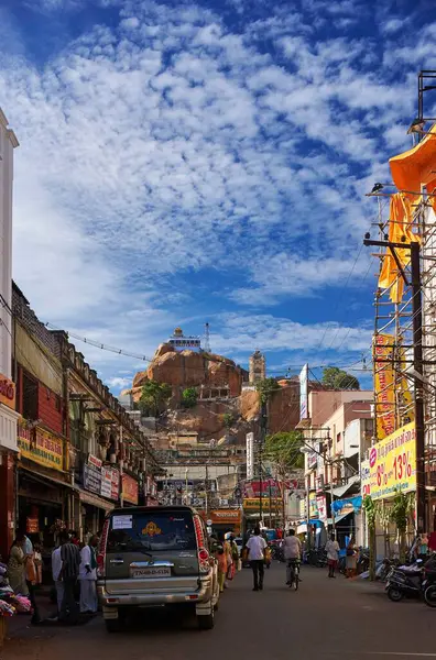 Rockfort Tapınağı Kompleks Tapınağı, Tamil Nadu, Hindistan, Asya 