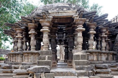 Kopeshwar Shiva Tapınağı, Kolhapur, Maharashtra, Hindistan, Asya