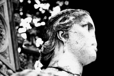 İngiliz kraliyet heykeli Byculla Hayvanat Bahçesi Mumbai Maharashtra Hindistan 1976 