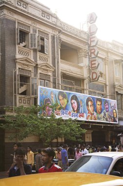 Alfred sinema salonu, Patthe bapurao yolu, Grant yolu, Bombay şimdi Mumbai, Maharashtra, Hindistan  