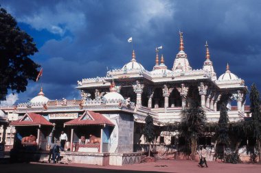 Swaminarayan Tapınağı, Mushi, Surendra Nagar, Gujarat, Hindistan, Asya