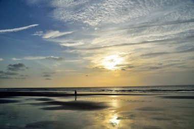 Surwada beach, Tithal, Valsad, Gujarat, India, Asia clipart