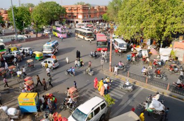 Badi Chaupad Jaipur Rajasthan Hindistan 