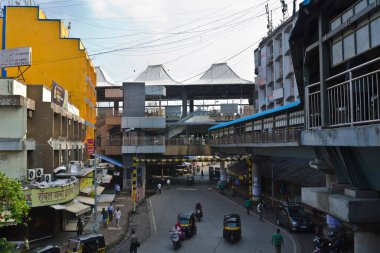 Andheri metro istasyonu, mumbai, maharashtra, Hindistan, Asya 