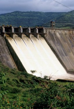 Baji Pasalkar dam, panshet, Puna yakınlarında, maharashtra, Hindistan 