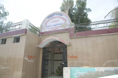 Umumi tuvaletler, mathura, uttar pradesh, Hindistan, Asya 