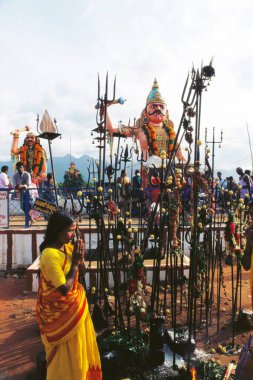 Koruyucu tanrı, Tamil Nadu, Hindistan 