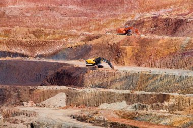 Sawantwadi 'deki Manganez madenleri; Sindhudurgh; Maharashtra; Hindistan