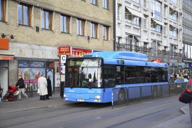 Mavi otobüs, Göteborg, İsveç 