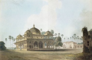 Makhdum Şah Daulat anıtı, Bihar, Hindistan.