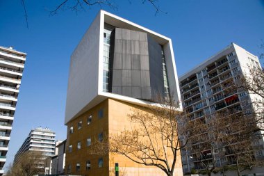 Modern Fransız mimari binası, Palace de Italia Paris, Fransa, Avrupa 