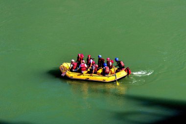 Ganga Nehri rafting, Rishikesh, Uttarakhand, Hindistan, Asya 