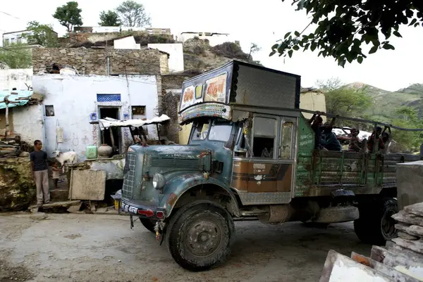 Stock image Truck transportation, Dilwara, Rajasthan, India 