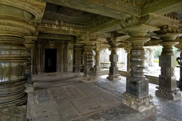 stock image Brahma jinalaya basti temple, lakkundi, Karnataka, india, asia 