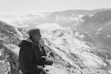 Kış manzarası, Arunachal Pradesh, 1982, Hindistan
