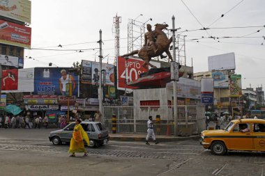 Yol ulaşımı, Kalküta, Batı Bengal, Hindistan 
