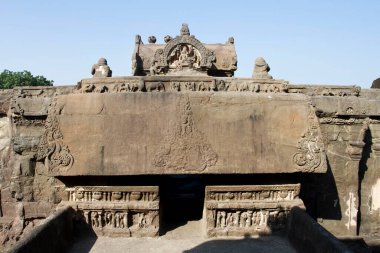 Kailash tapınağı, ellora mağaraları, aurangabad, maharashtra, Hindistan, Asya