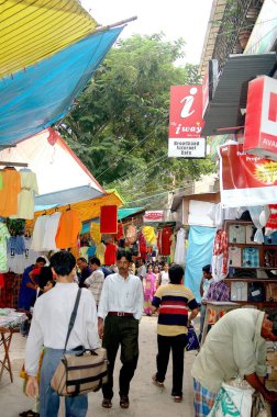 Street scene in Calcutta, West Bengal, India 