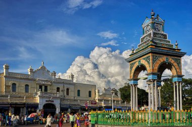 Dufferin Clock Tower, Mysore, Karnataka, India, Asia  clipart