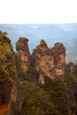 Üç Sisters Mavi Dağlar Avustralya