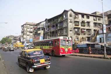 Sahne Maulana Şaalali Yolu, Grant Yolu, Bombay Şimdi Mumbai, Maharashtra, Hindistan 