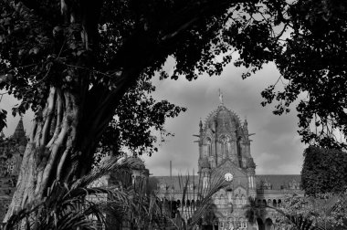 Victoria Terminus, VT, Chhatrapati Shivaji Maharaj Terminus, CST, UNESCO Dünya Mirası Alanı, Bori Bunder, Bombay, Mumbai, Maharashtra, Hindistan, Asya
