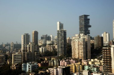 Mukesh ambani antilia evi, mumbai, maharashtra, Hindistan, Asya 