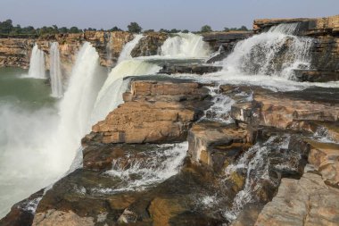 Chitrakot waterfalls, bastar, chhattisgarh, india, asia clipart