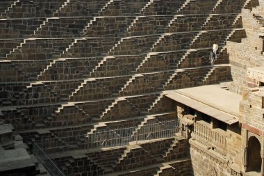 Kund Basamaklı Sarnıç, Rajasthan, Hindistan 