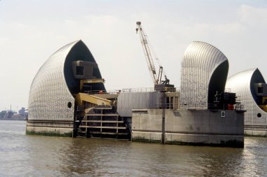 Thames Nehri Sel Engelleri, Londra, Birleşik Krallık İngiltere 