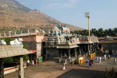 Thiruvannamalai Tapınağı; Tamil Nadu; Hindistan