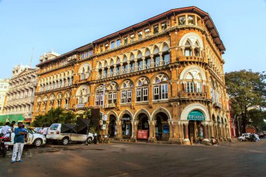 Elfinstone Binası, Mumbai, Maharashtra, Hindistan, Asya 